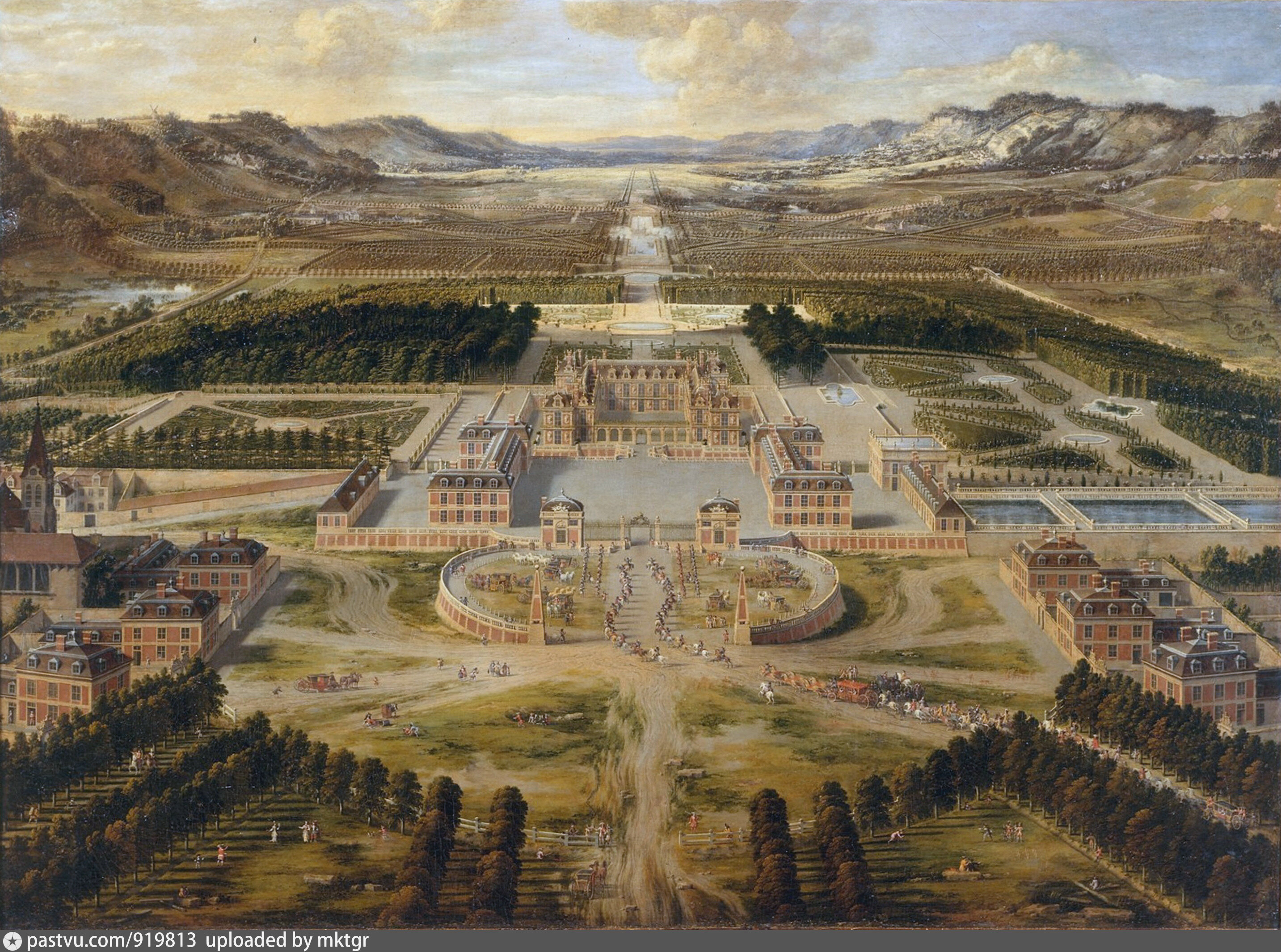 Chateau de versailles. Версальский дворец во Франции Людовик 14. Пьер Патель Версальский дворец. Версальский Лабиринт Андре Ленотр.