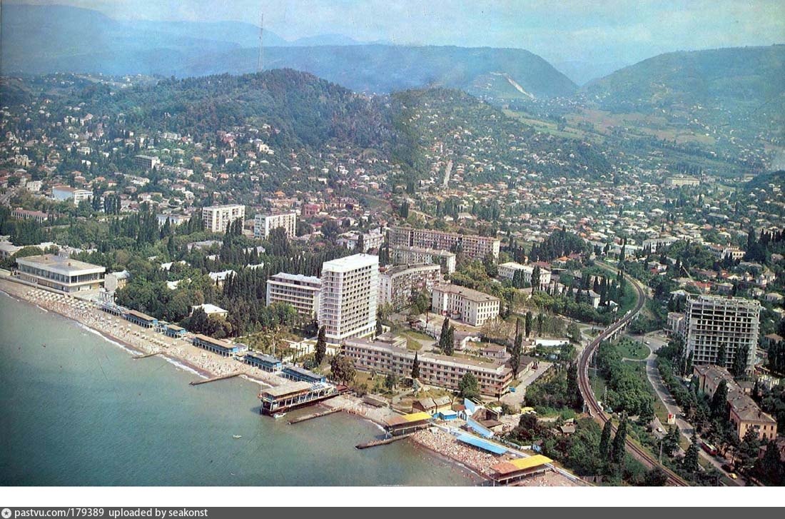 Абхазия панорама Сухум
