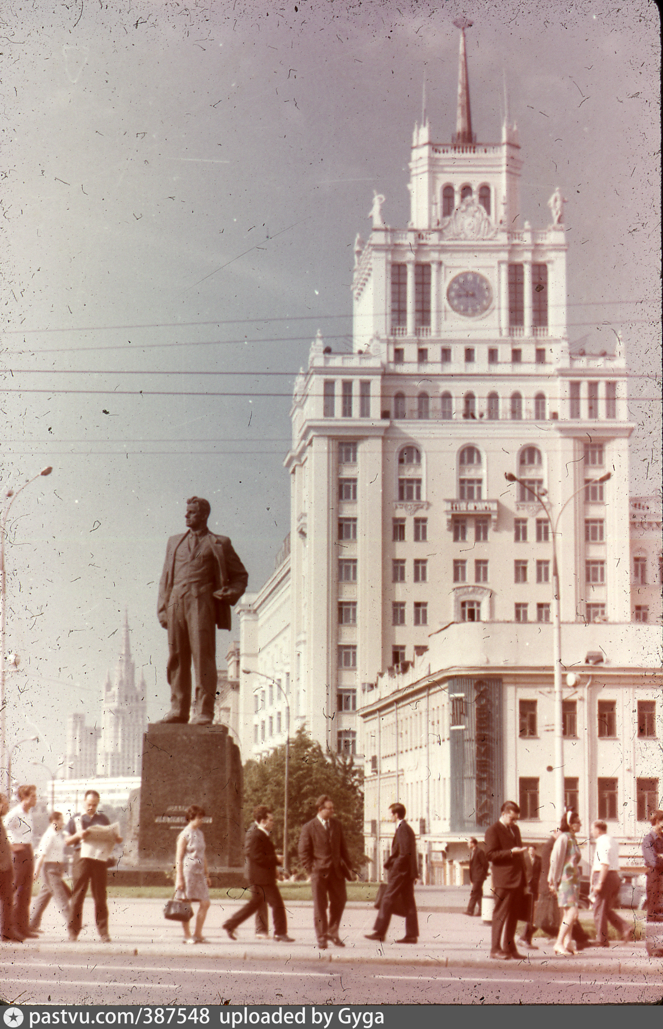 Москва 1956 площадь Маяковского