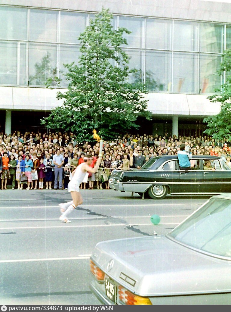 Олимпийский огонь москва 1980