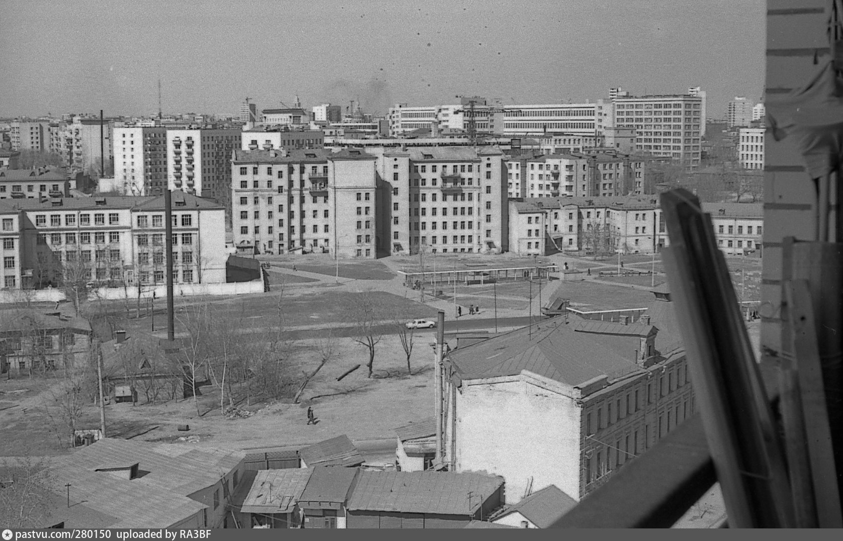 Крутицкий вал. - Retro photos