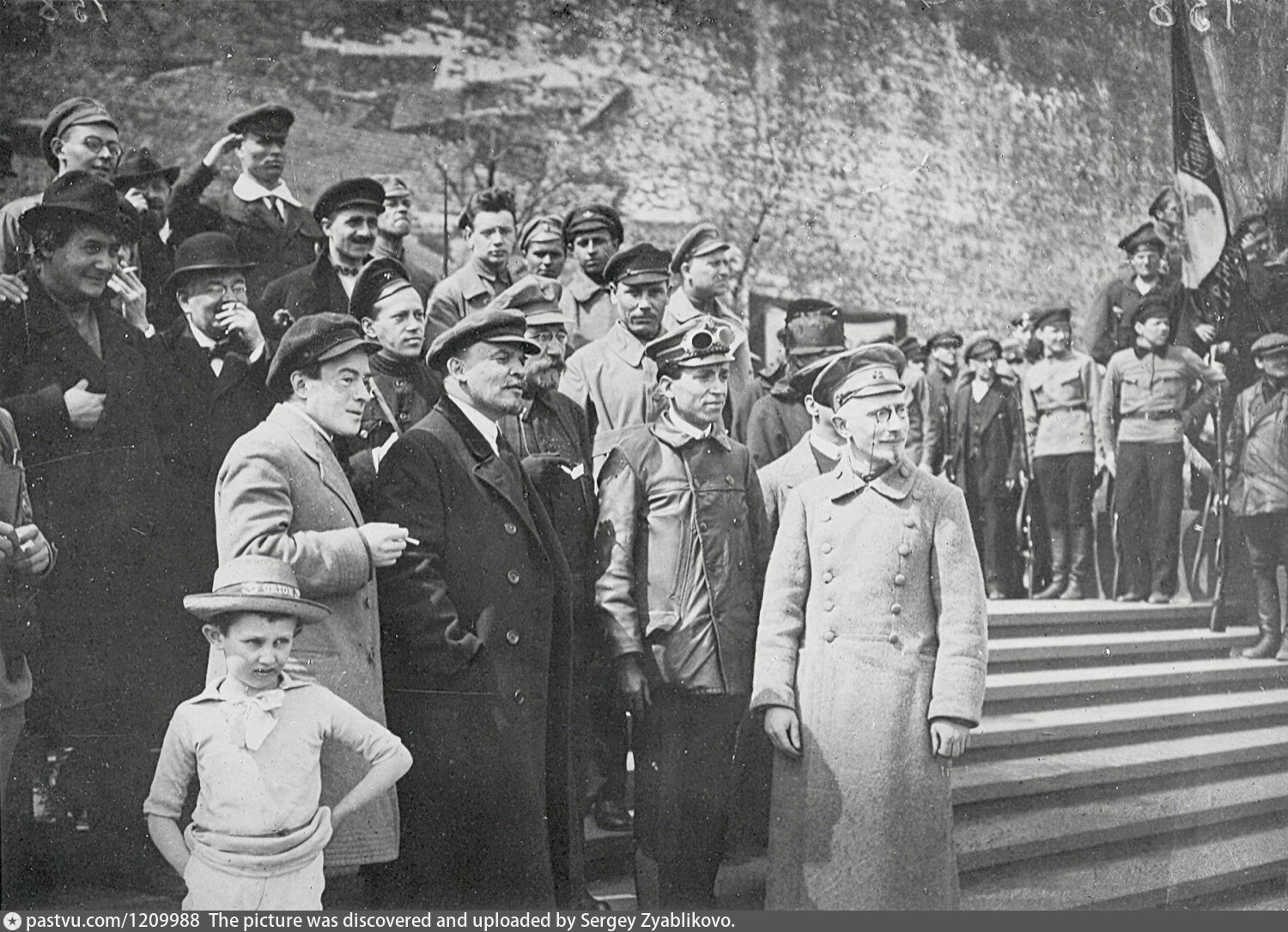 Ленин на красной площади 1919