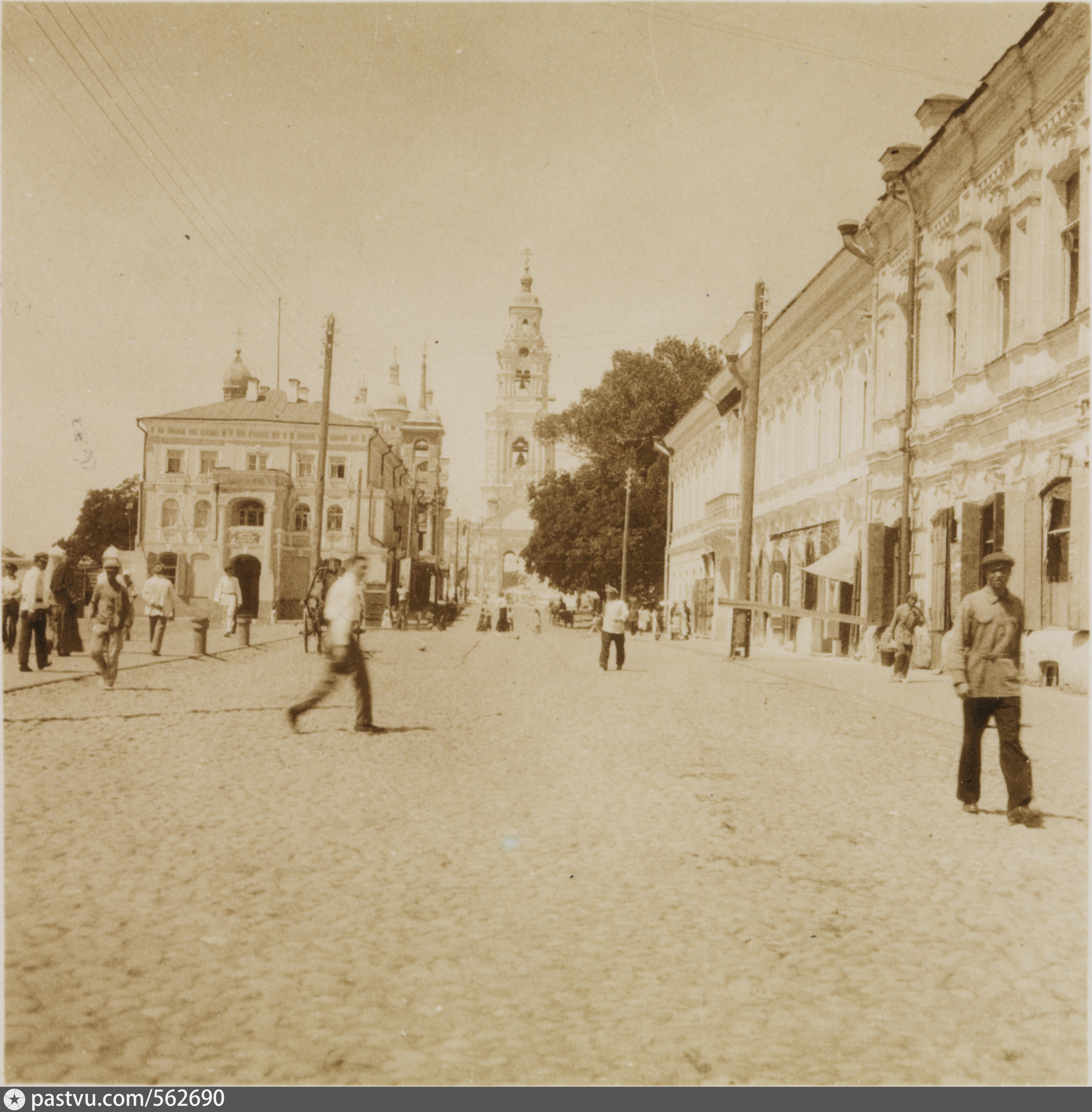 Cathedral Bell Tower with Prechistinsky Astrakhan