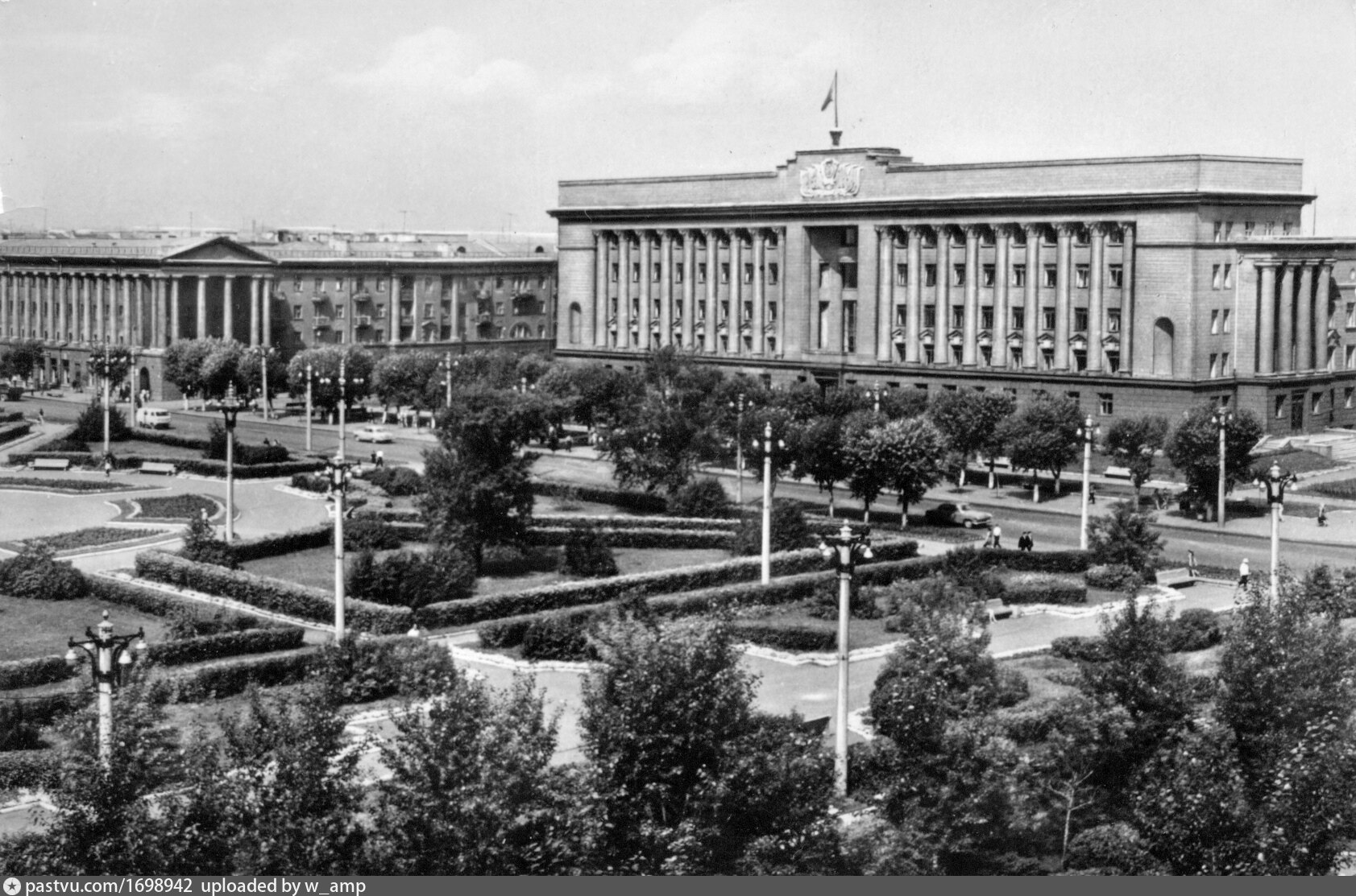 Площадь революции Красноярск 1940