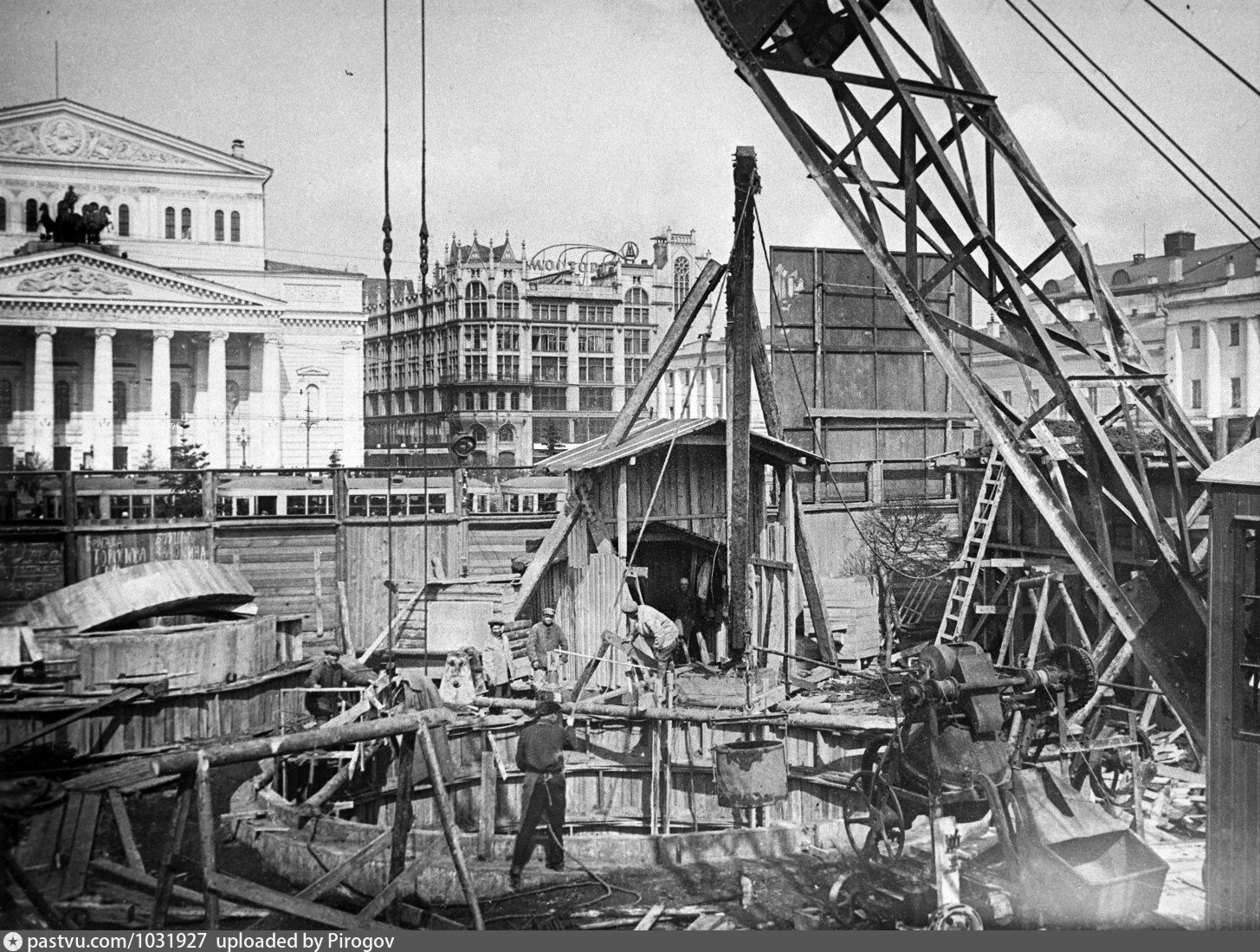 Начало строительства Московского метрополитена 1932
