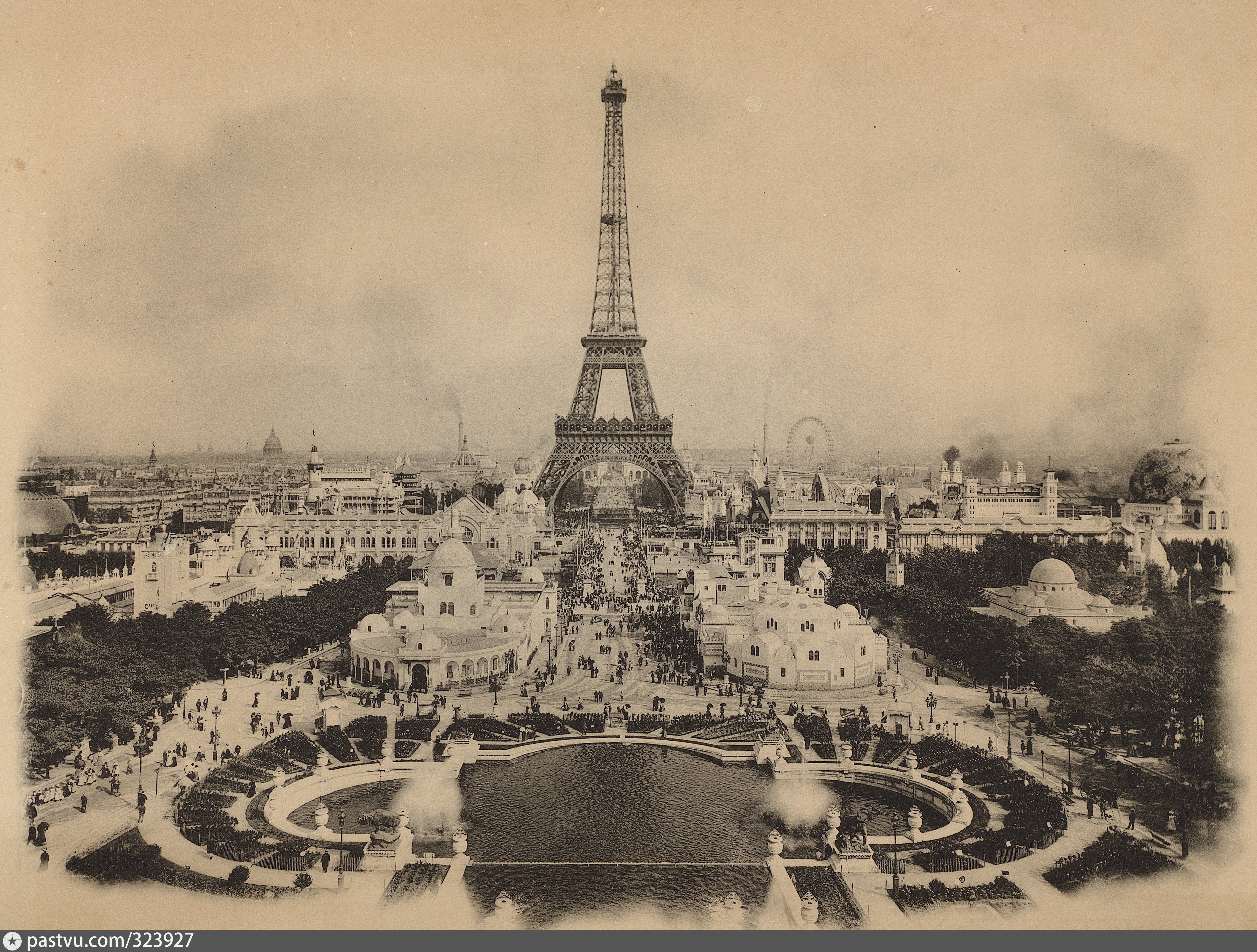 Эйфелева башня 1889 год