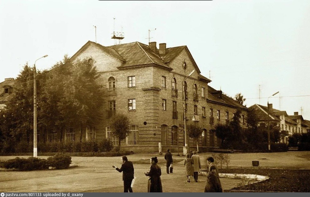 Четвертый поселок (Северный) Городца. На площади Ватутина