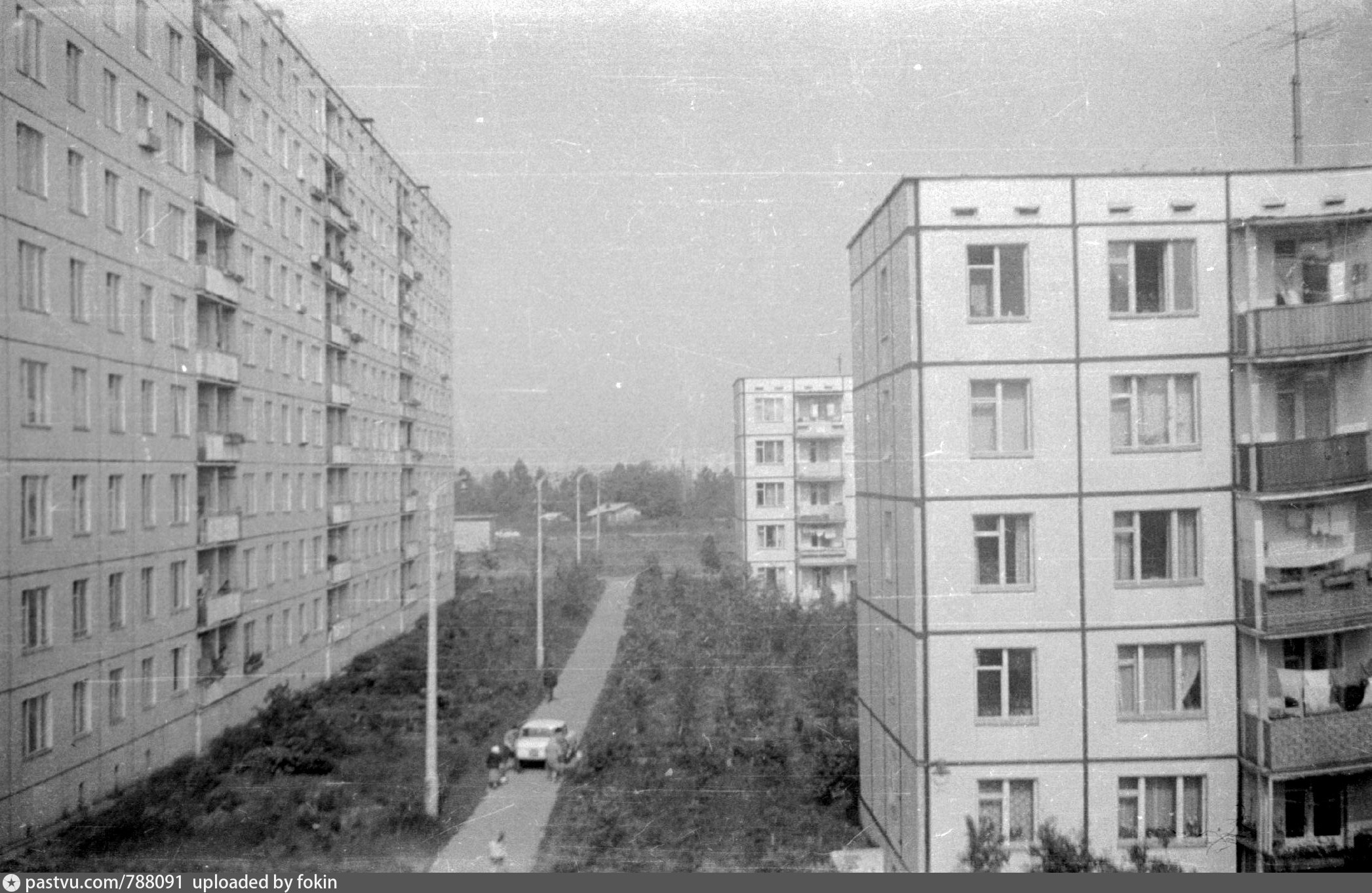 Район Химки-Ховрино в 70-е улица Дыбенко