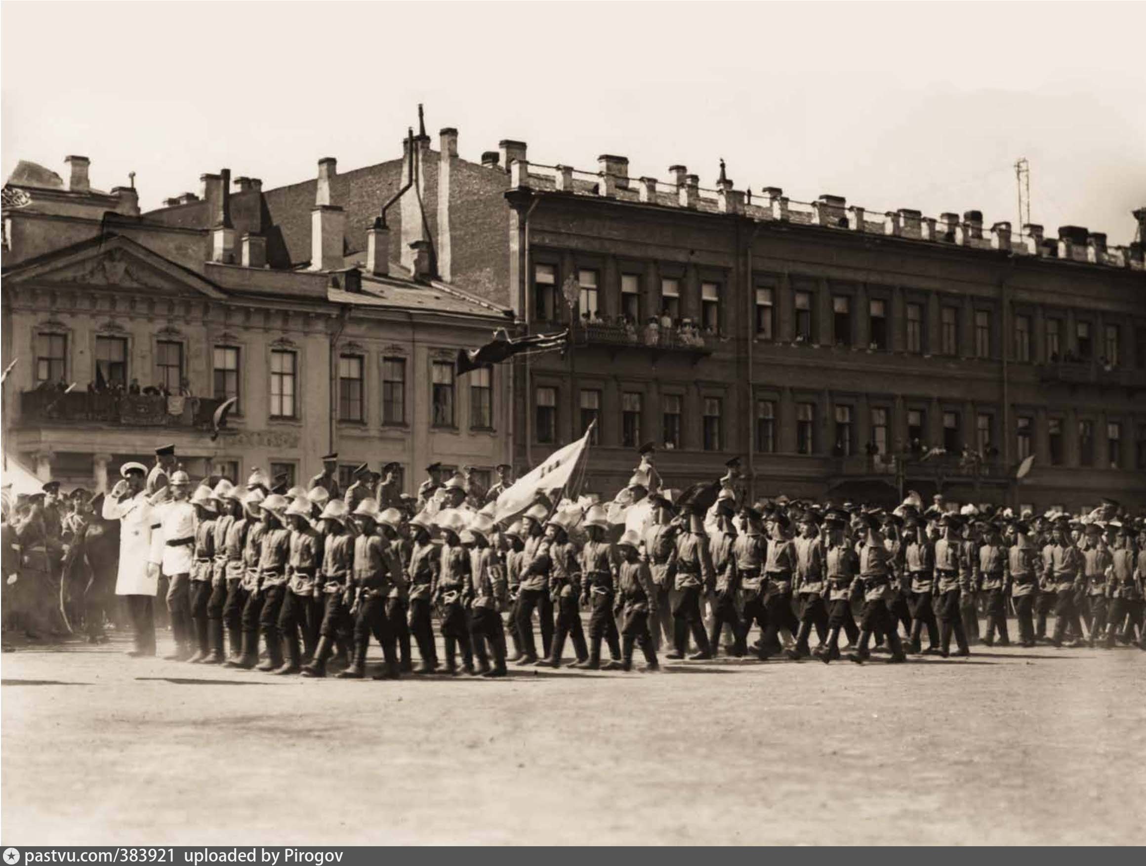 Пожарная дружина 1910 года Россия