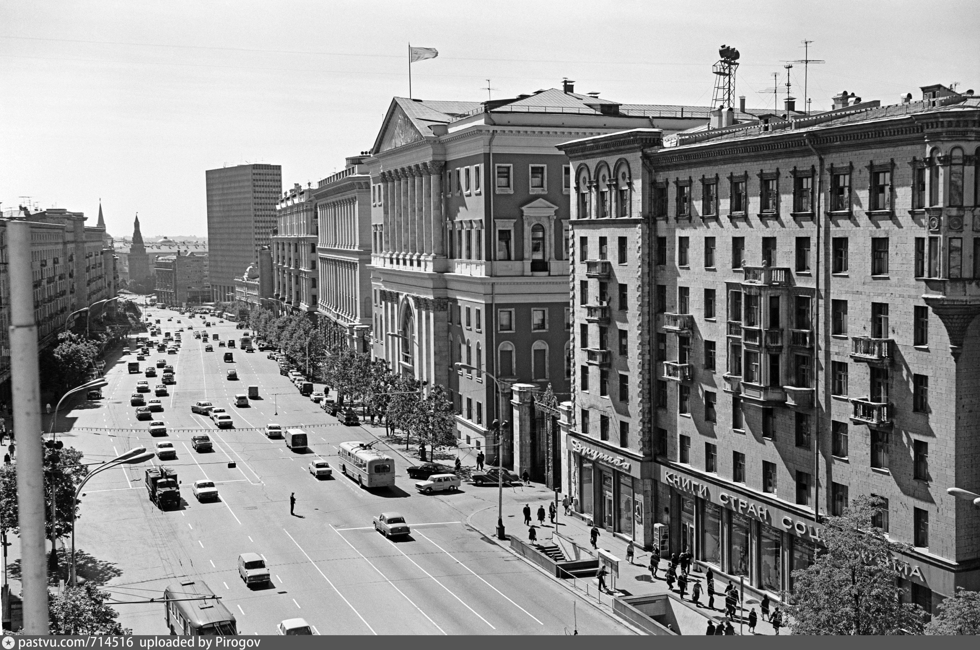 Тверская улица в 1960