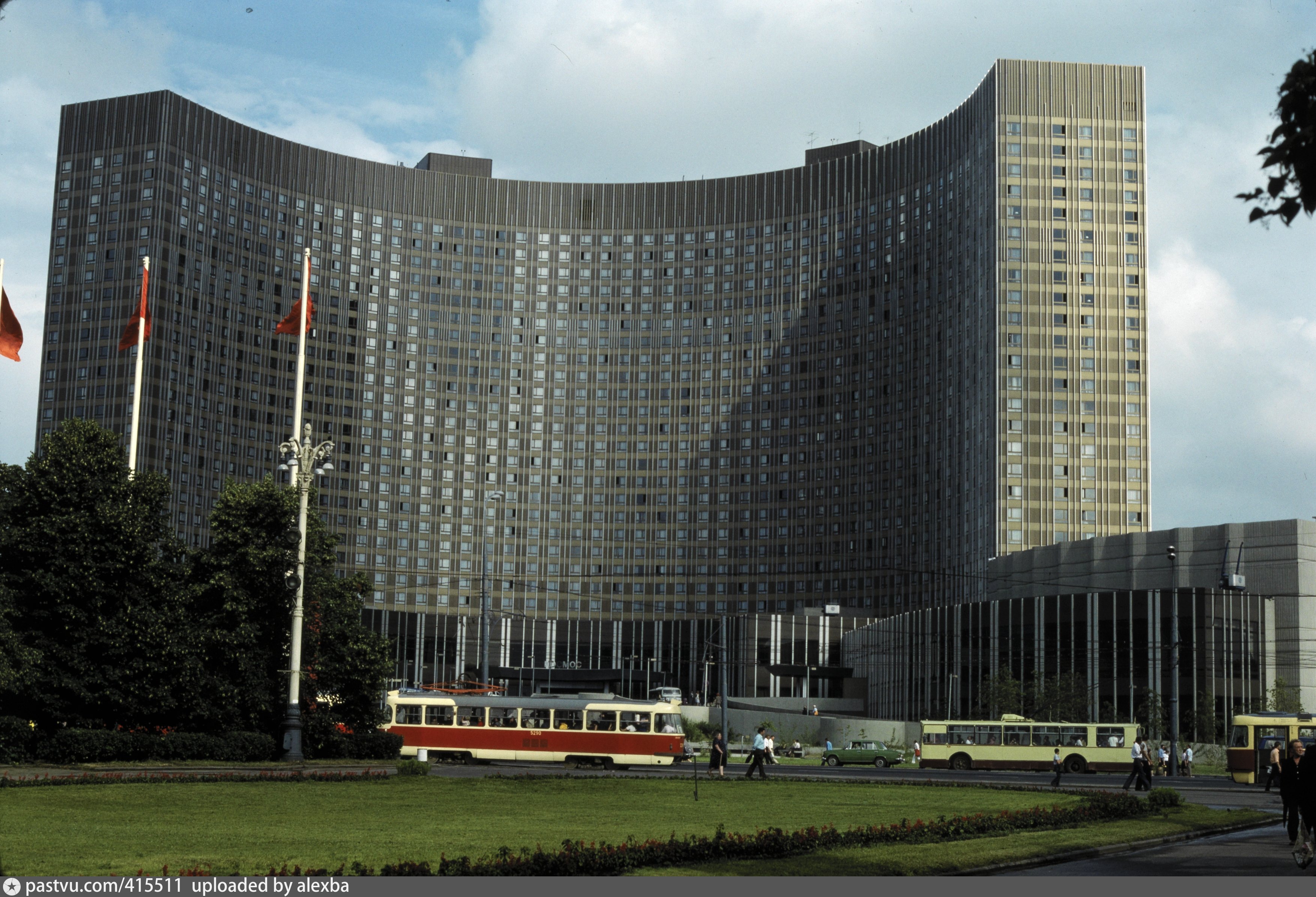 Гостиница космос Москва 1980