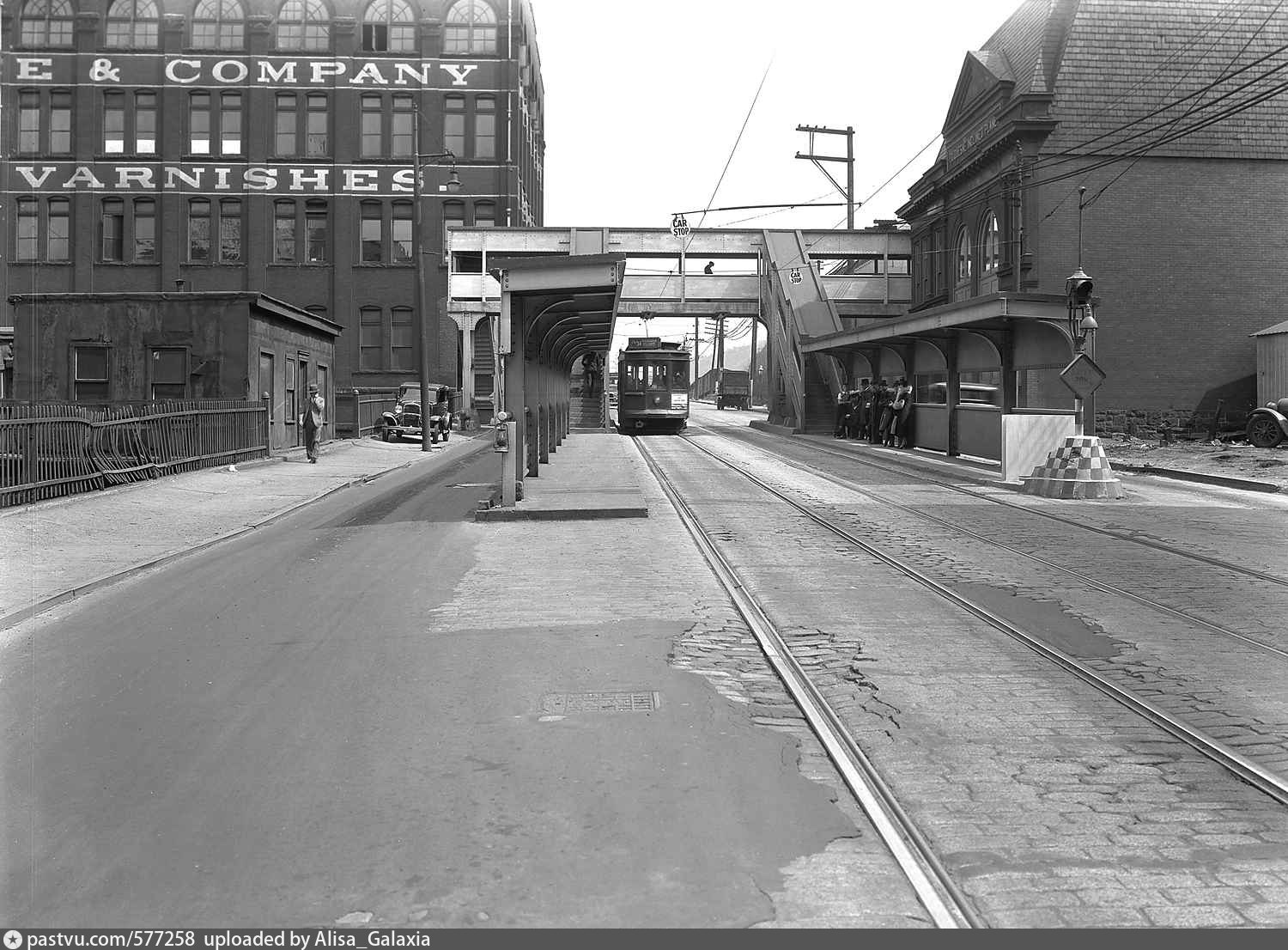 Car Stop at the Duquesne Incline