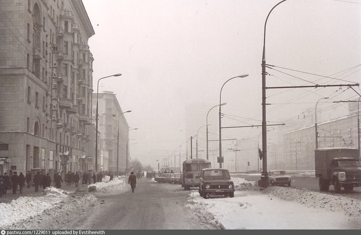 Ленинградский проспект москва старые