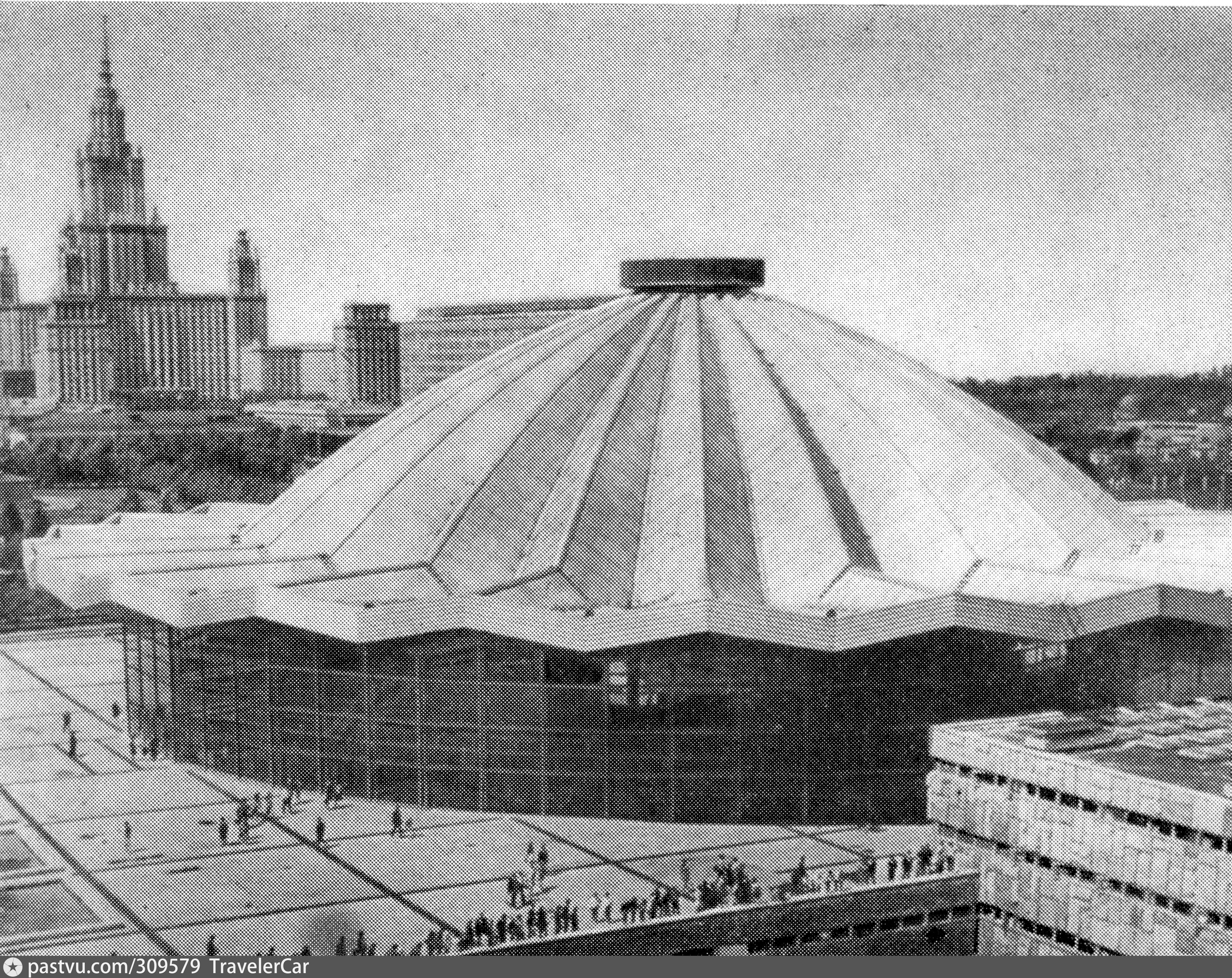 Здание Московского цирка 1971