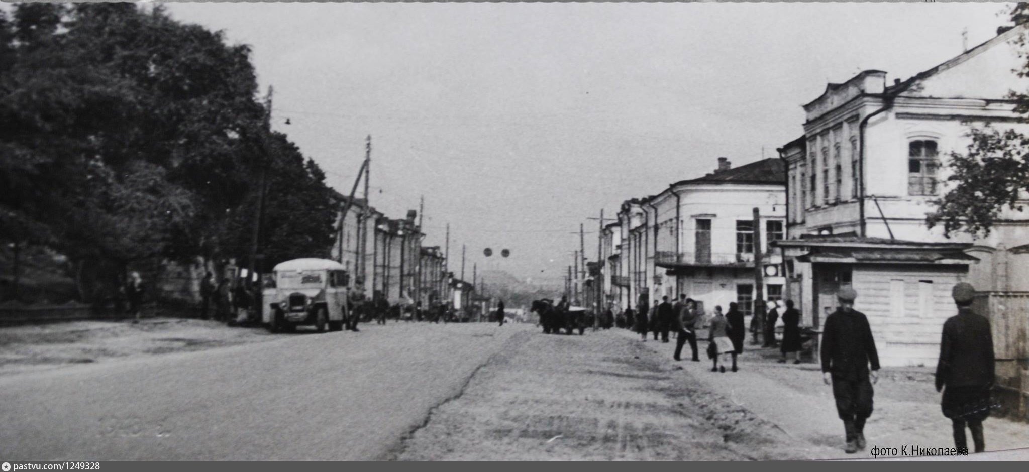 Пенза ул толстого. Люблино улица Московская 1940. Старый транспорт Пензы.