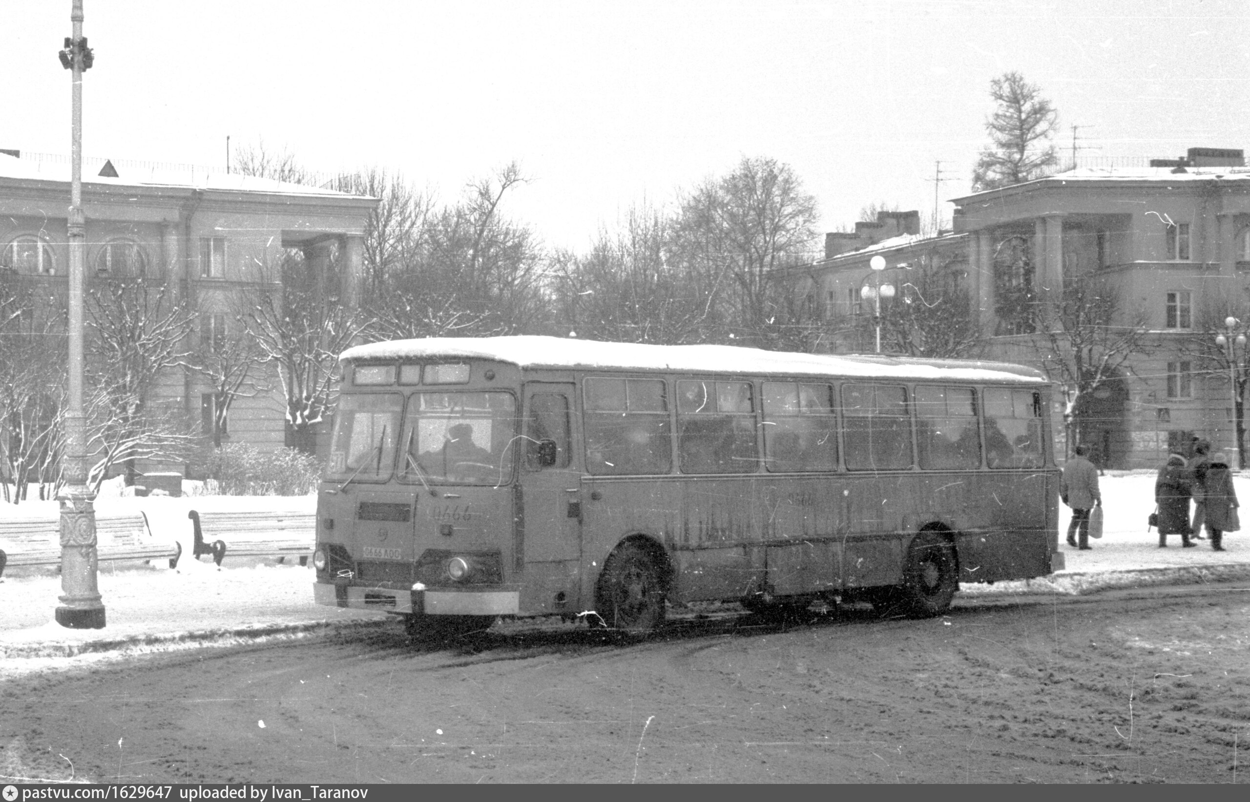 автобусный парк ссср