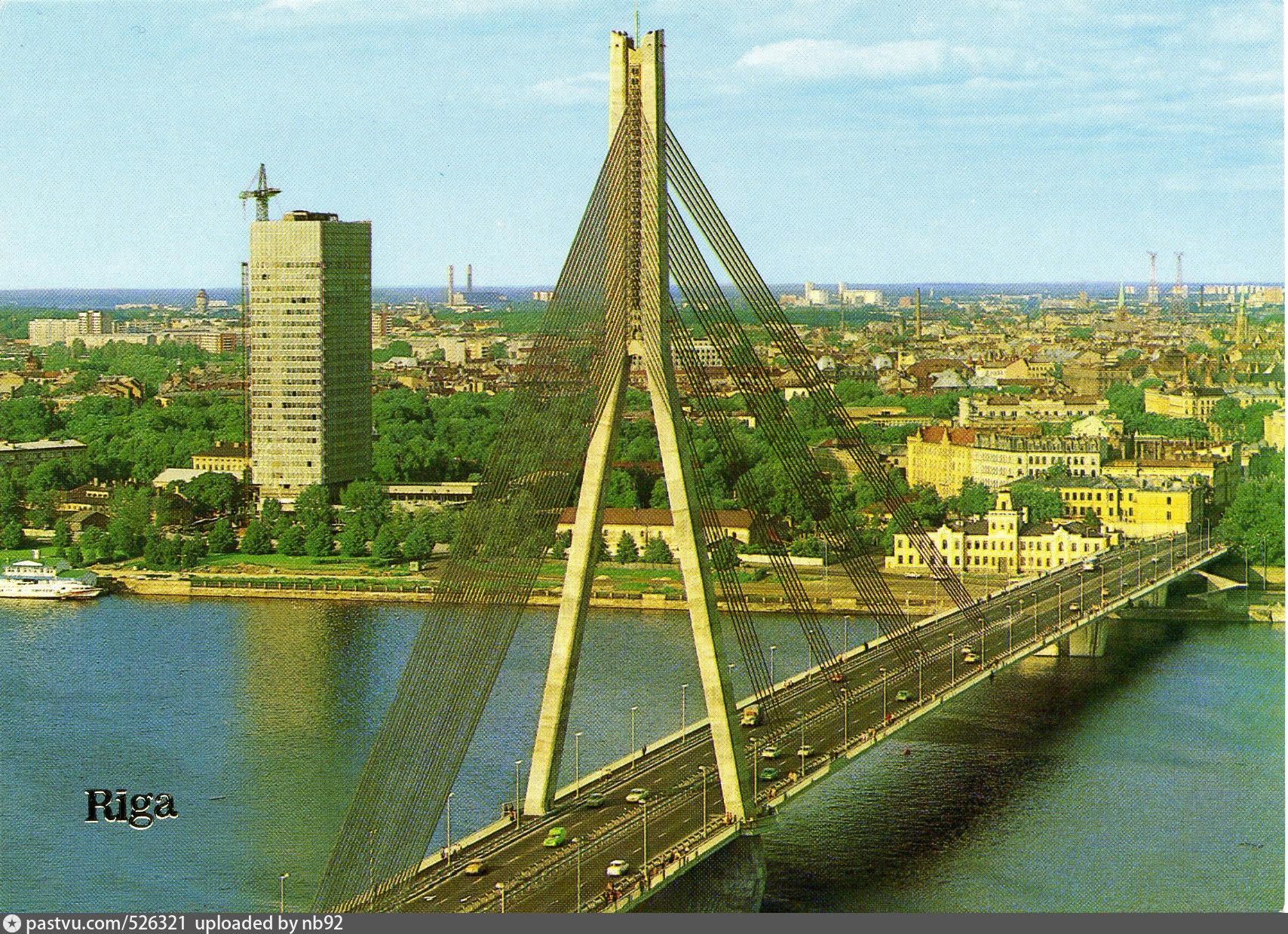 Рижский вантовый мост