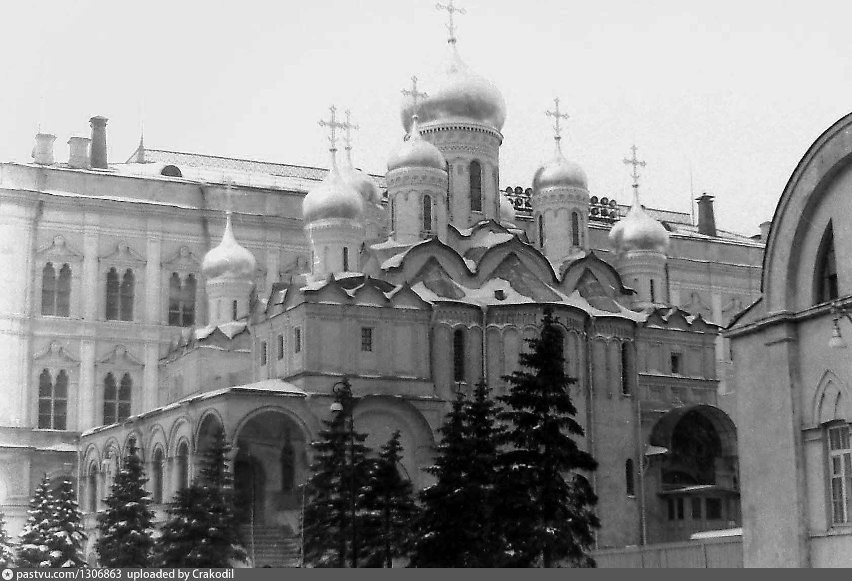 Благовещенский собор Московский Кремль старое