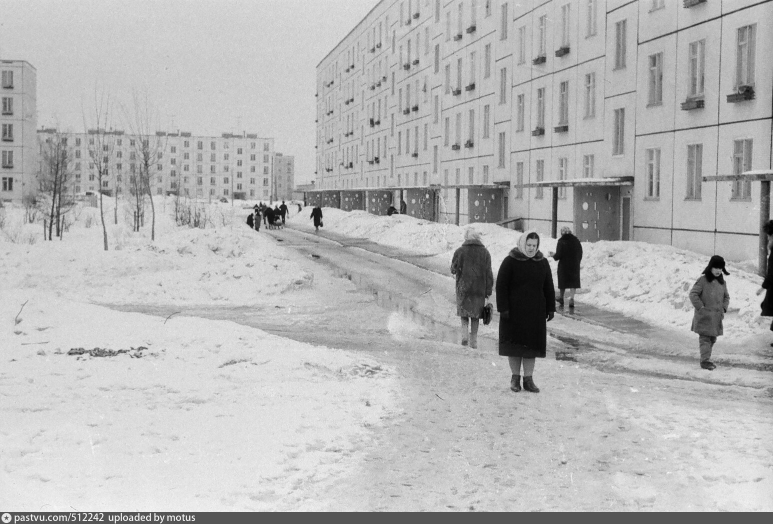 Фотография на полярной улице