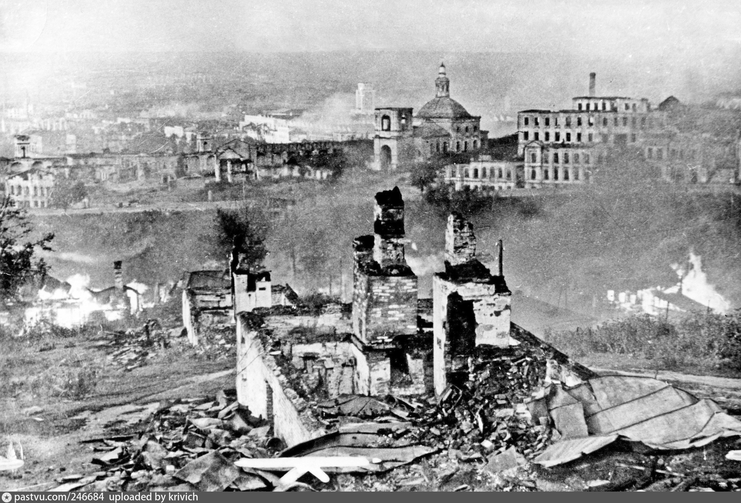 Смоленск после освобождения 1943
