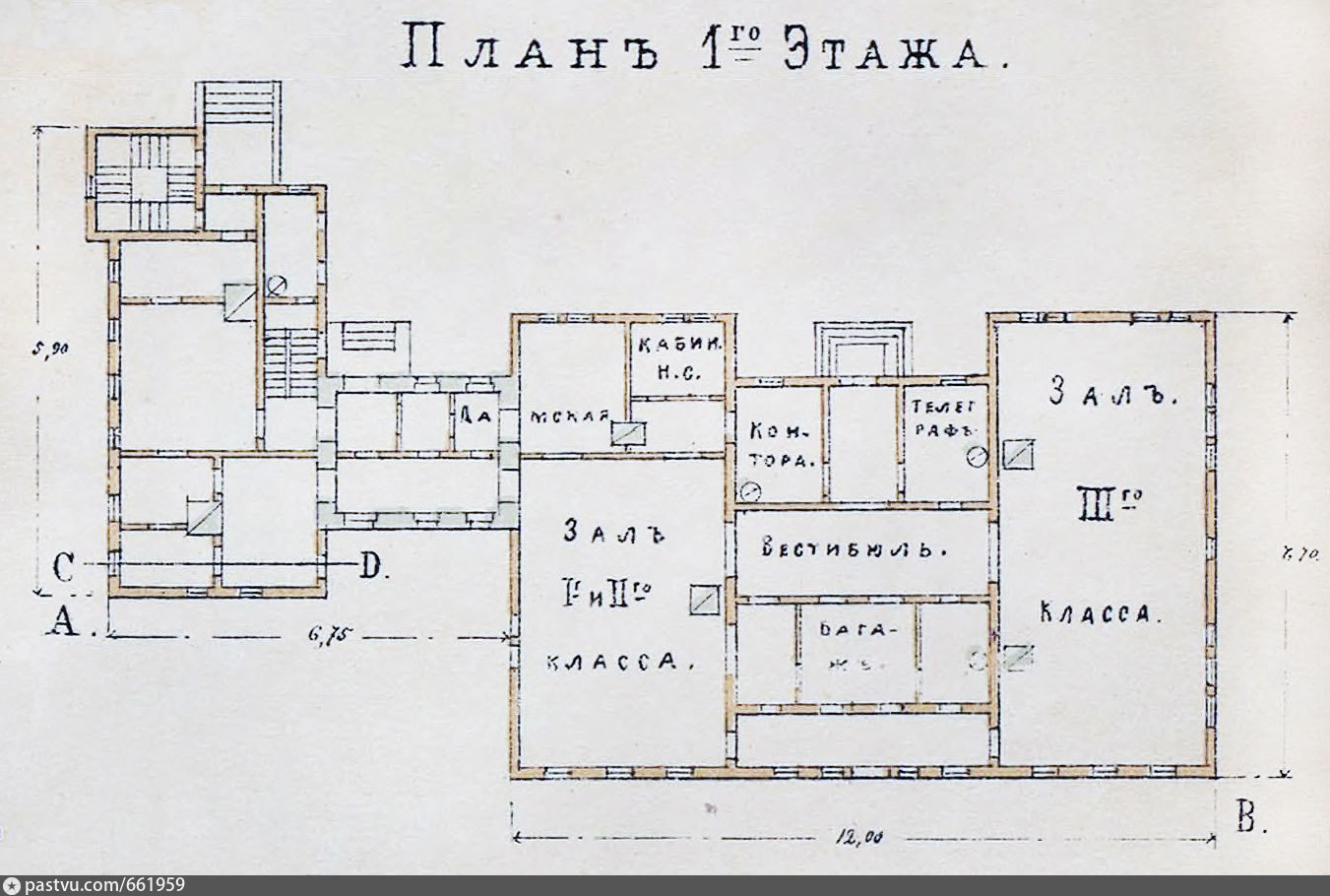 Дача сталина план