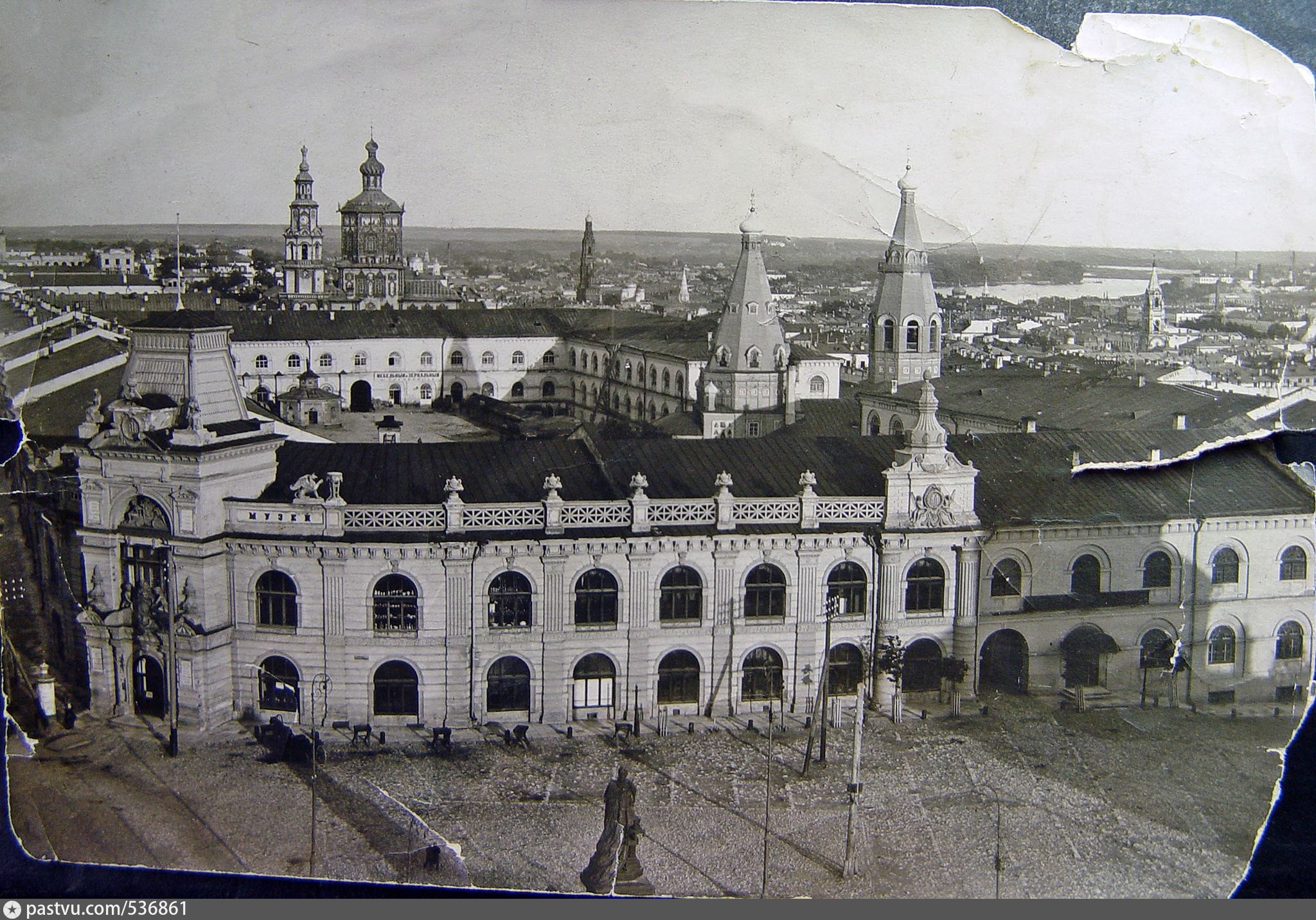 Казань Гостиный двор 19 век