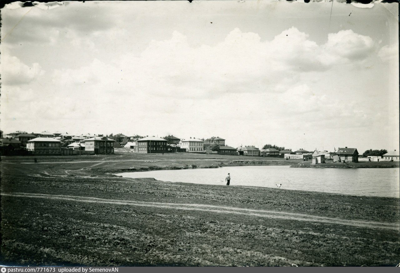 Старый парк Якутова 1930г