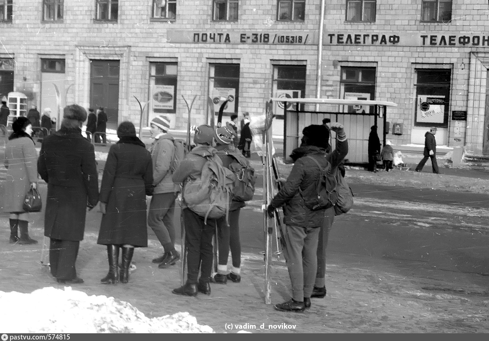 Улица Щербаковская в 1980х