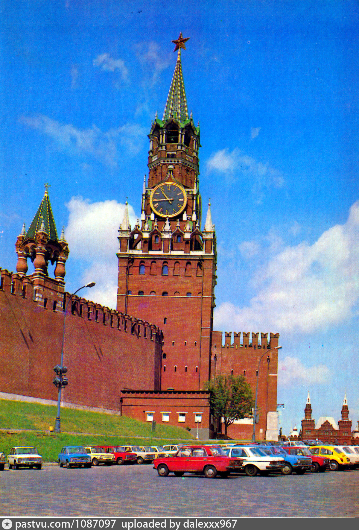 Спасская башня Московский Кремль 1625