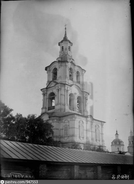 Колокольня Троицкой церкви Томск 1734 год