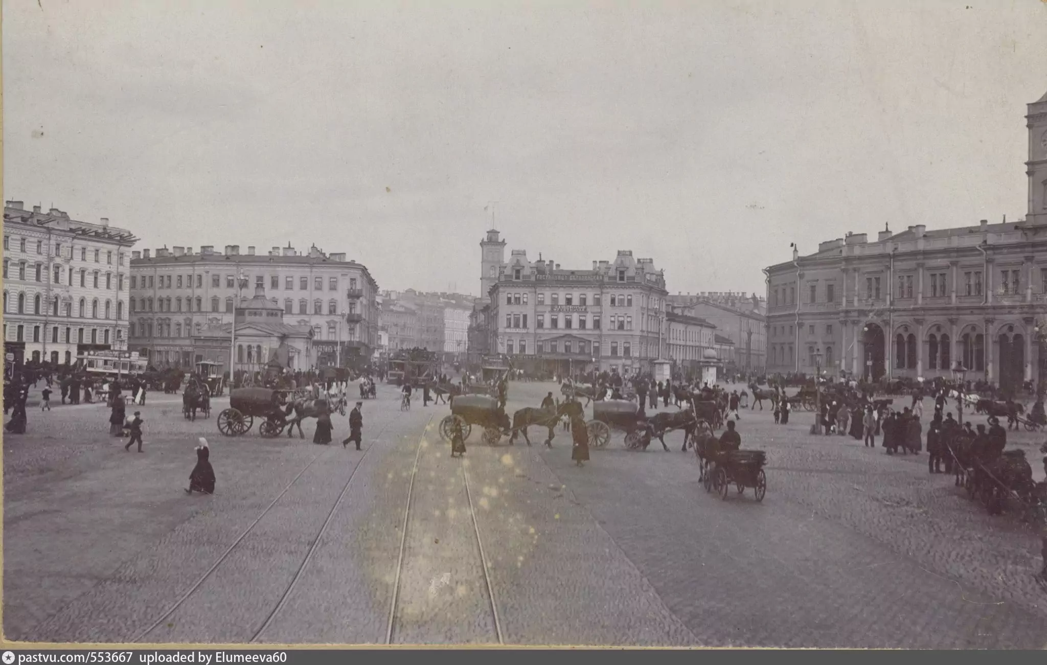 Санкт Петербург начало 20 века Знаменская площадь