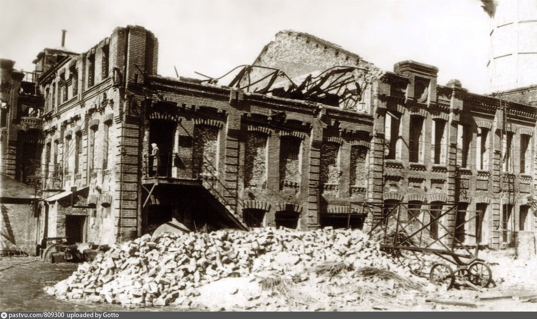 Разрушенный завод Калинина Краснодар