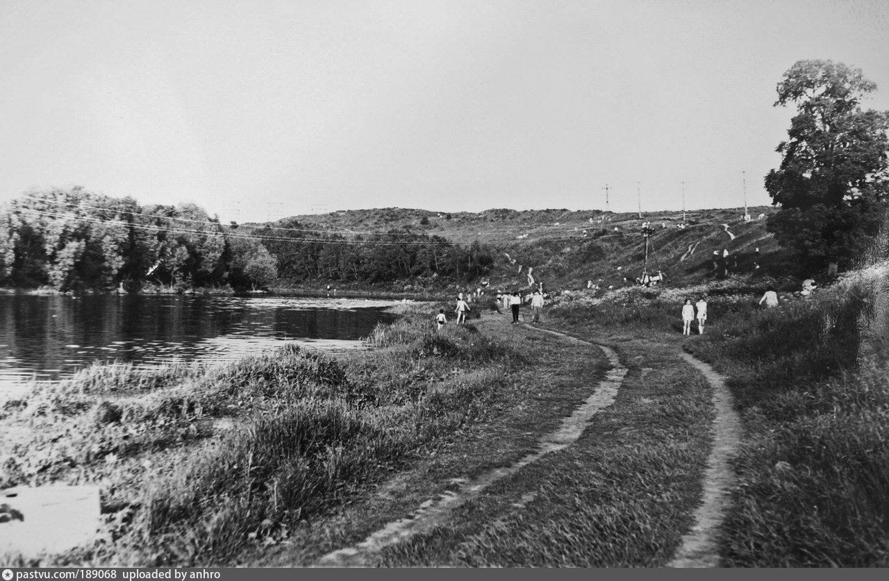 Река Пахра Подольск 1900