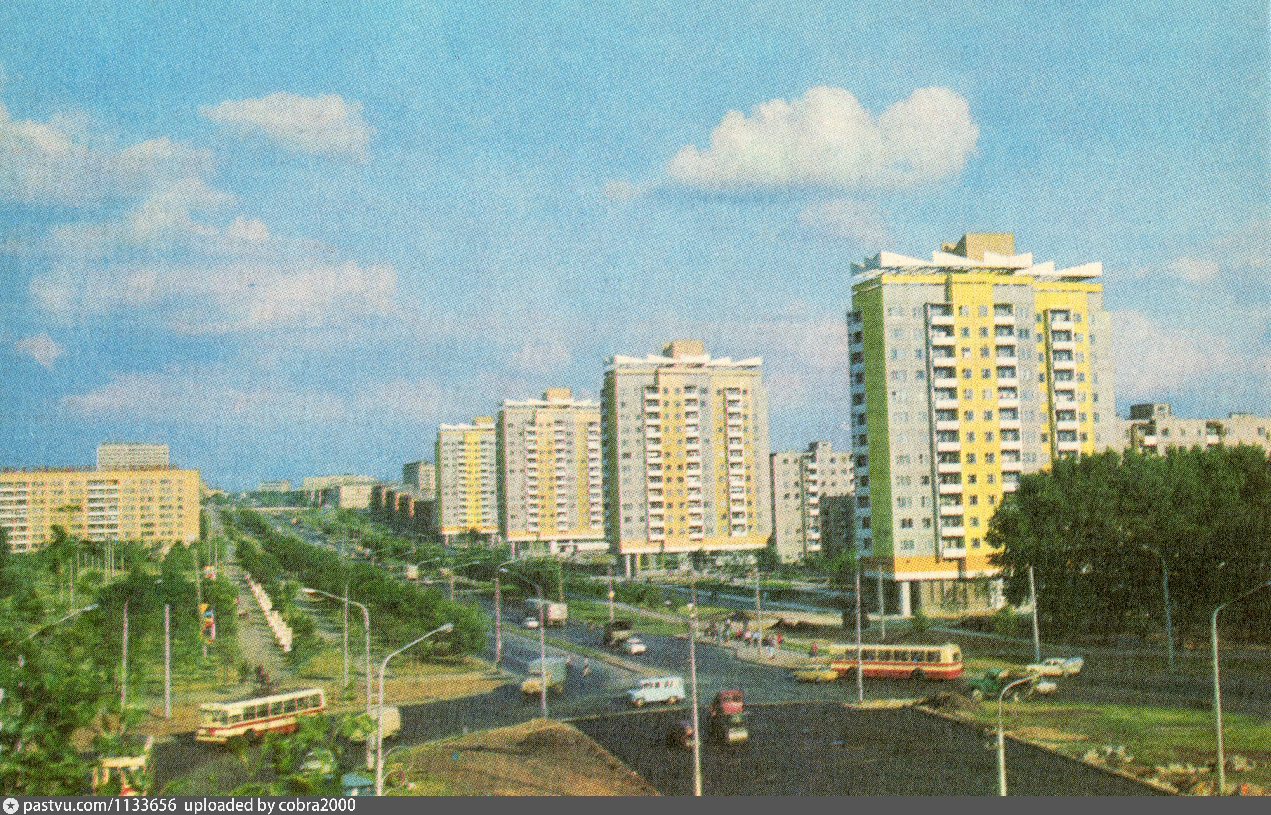 Минск проспект Партизанский 107 1978 СССР