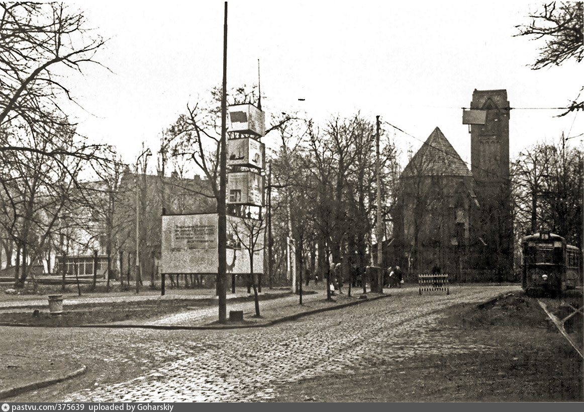 площадь победы калининград 1980 год