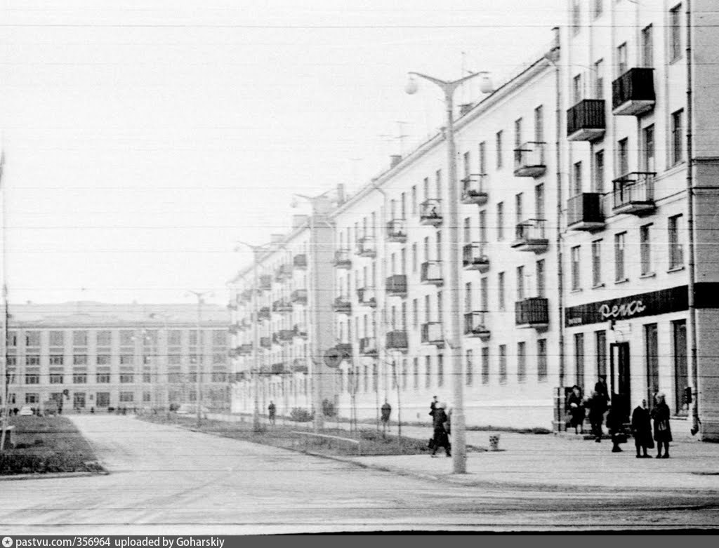 Обнинск запись. Ленинский проспект 1967.