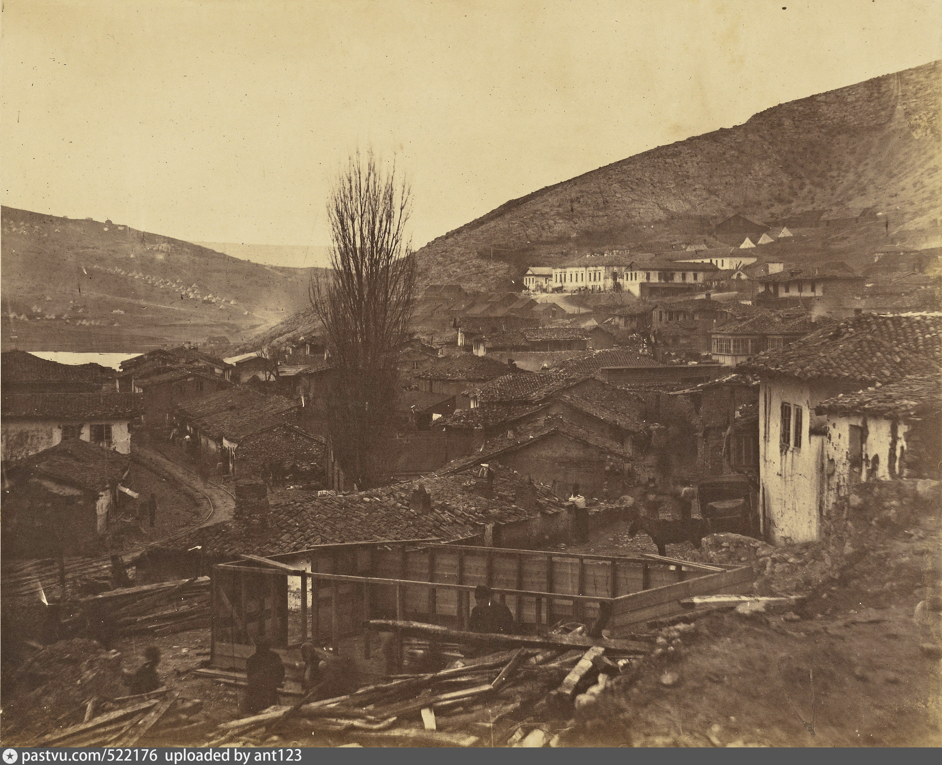 Железная дорога Балаклава в 1854 в крымскую