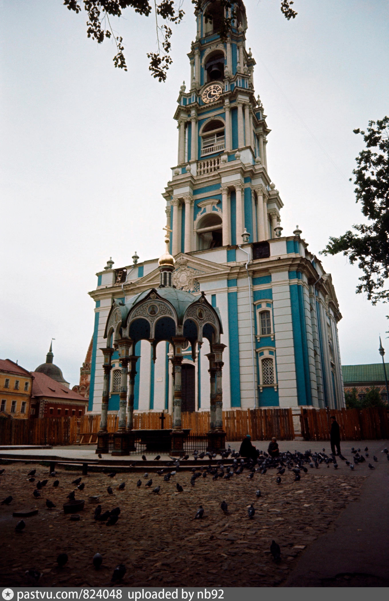 Колокольня троице сергиевой лавры фото