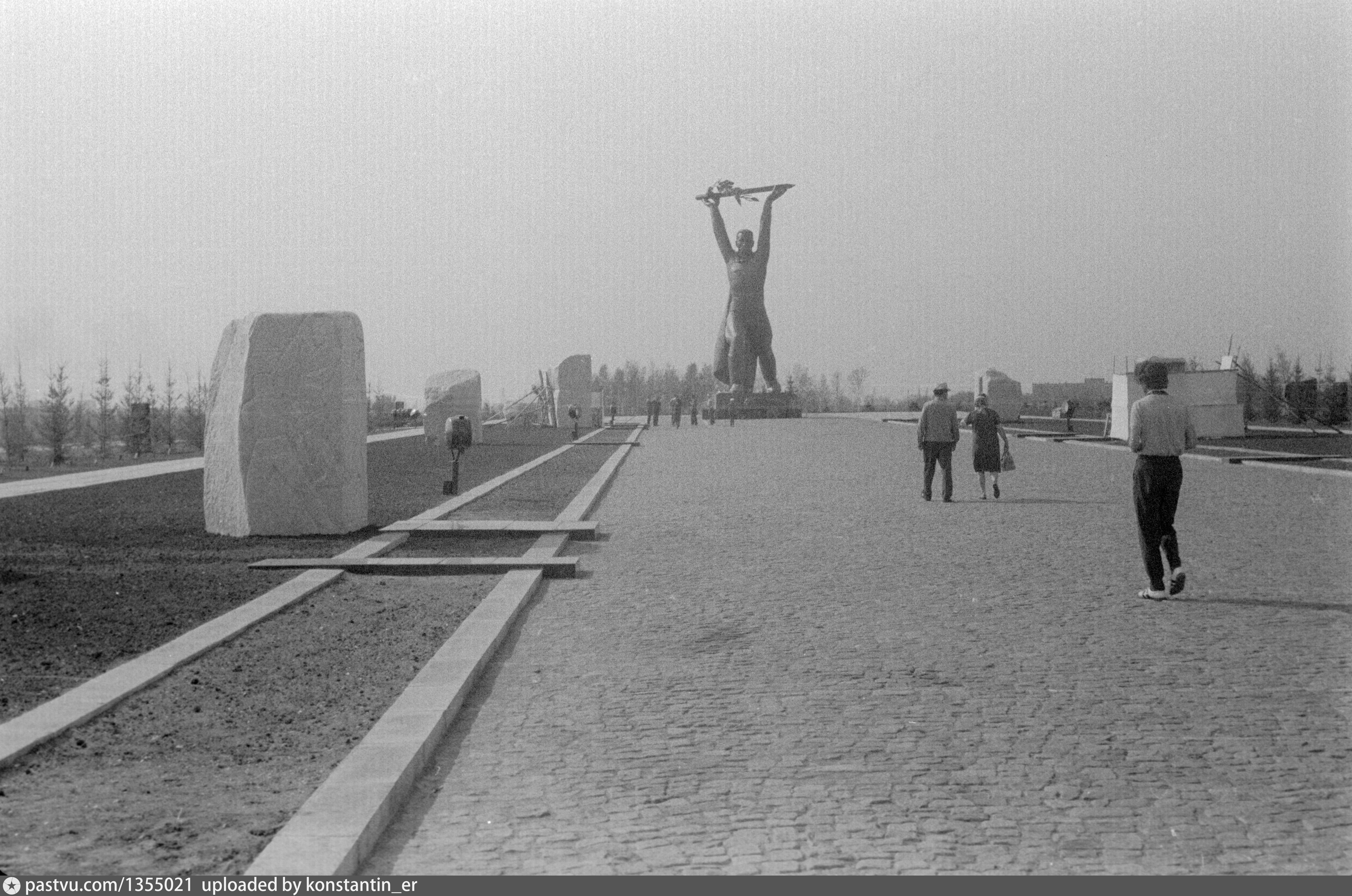 Победа 30 1975. Парк Победы Омск 1980.