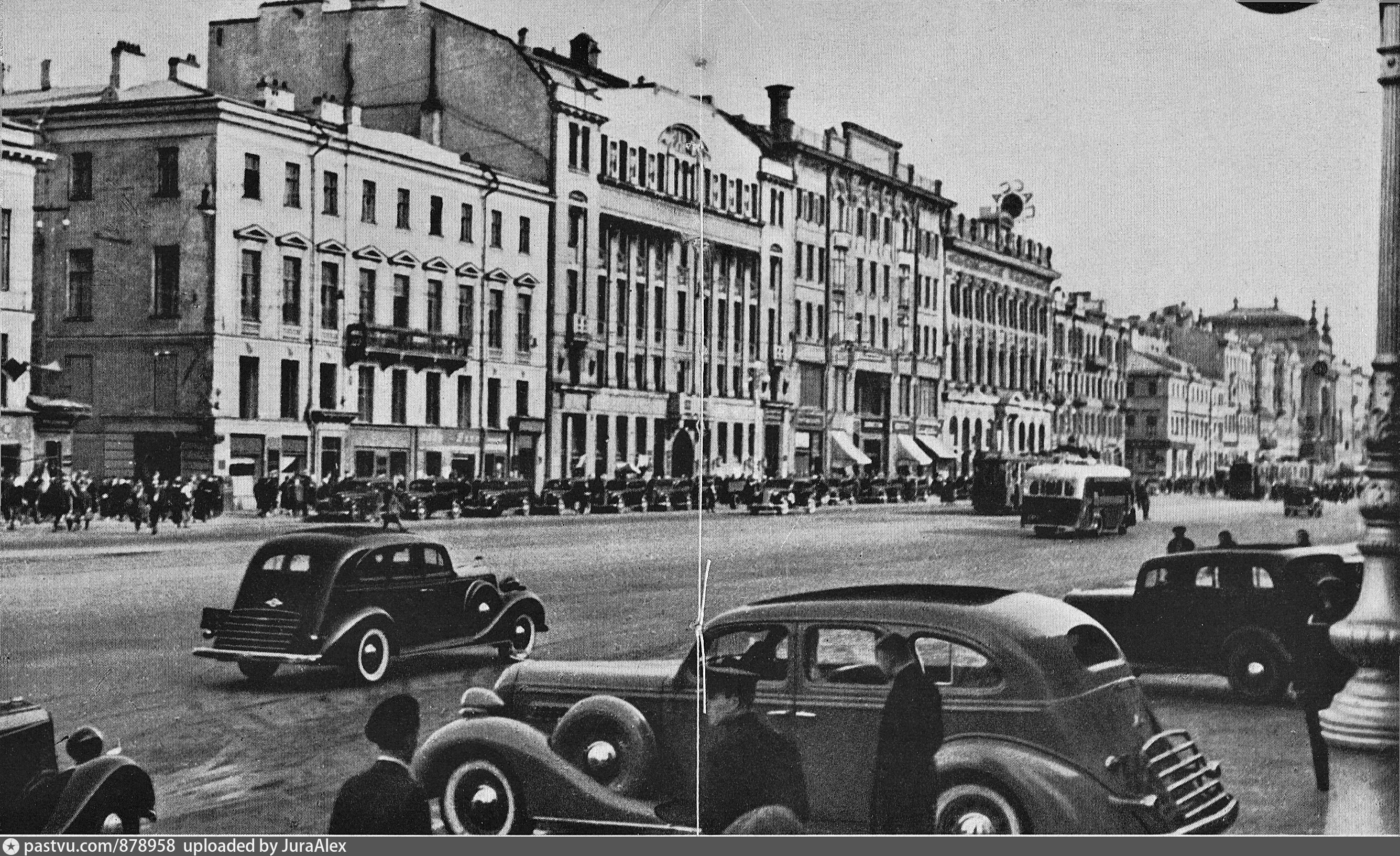 Невский проспект Ленинград 1940
