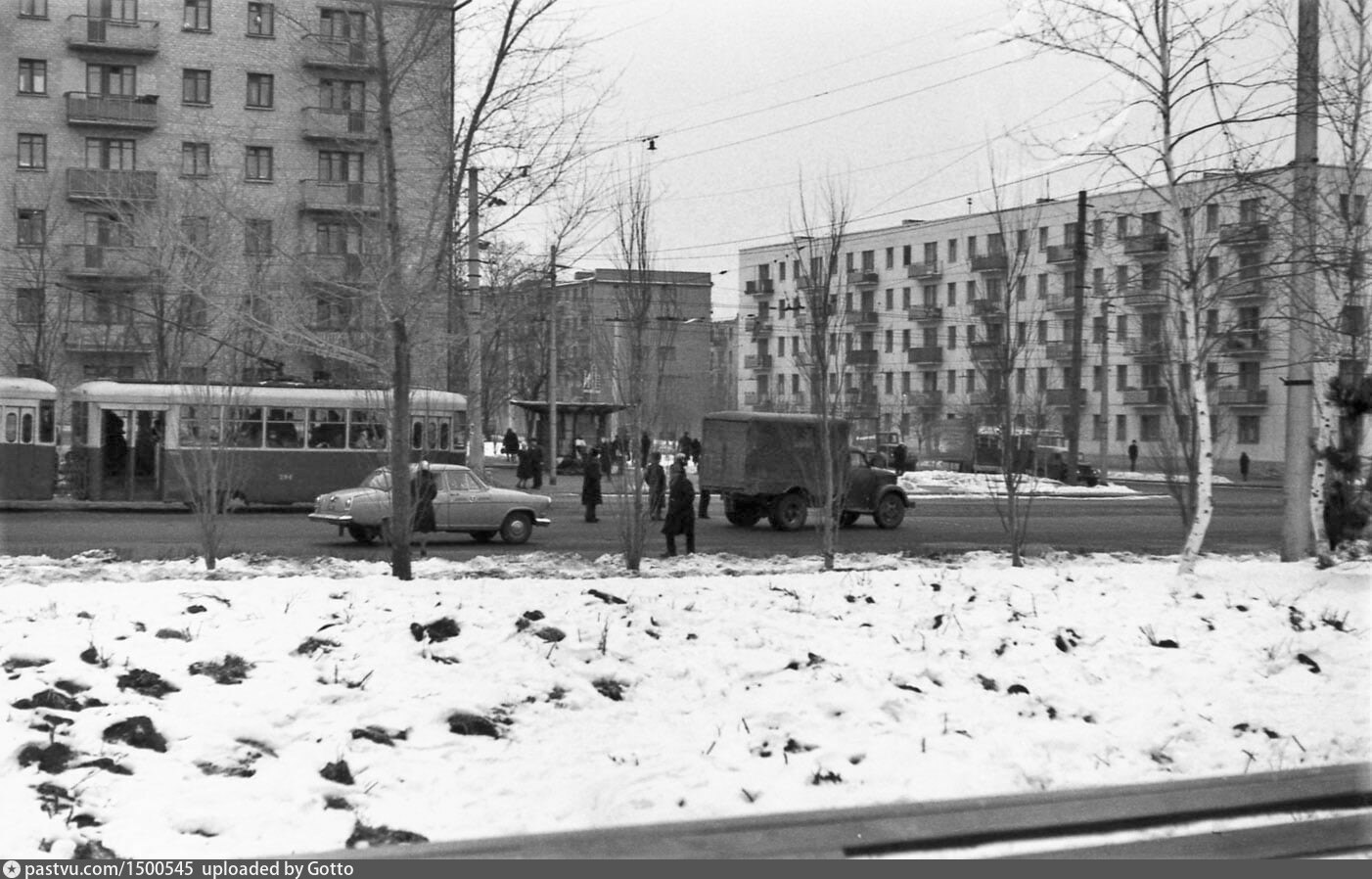 Годы северной. Ленинский проспект в 1965 г. В феврале 1965 года Нижневартовск.