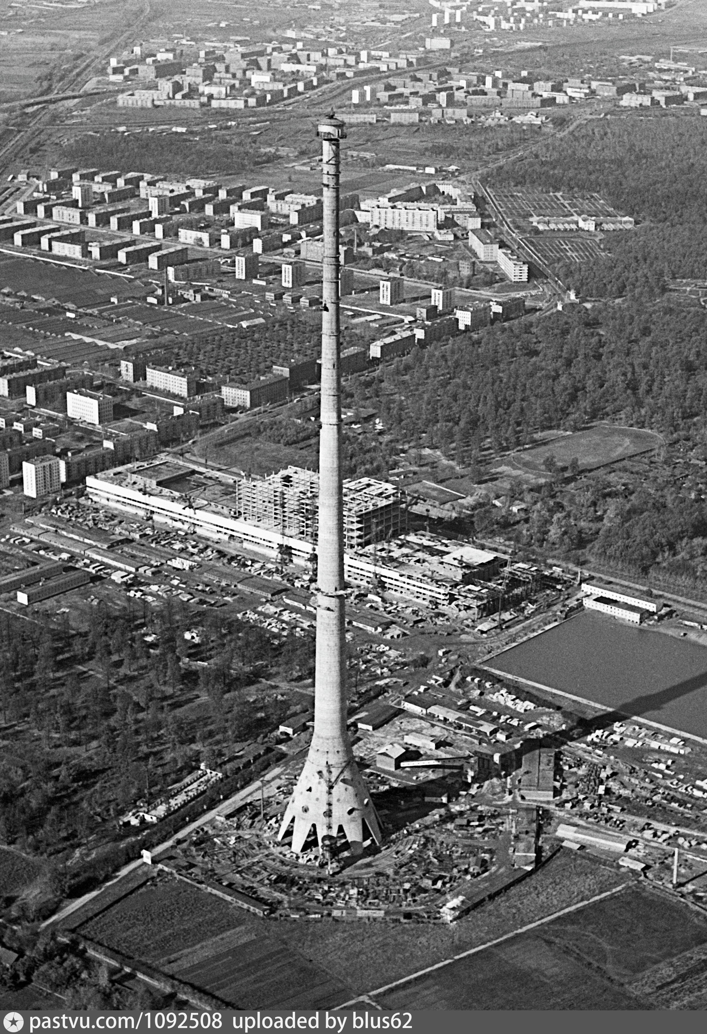 В каком году башни. Останкинская телебашня 1960. Останкинская телебашня 1967. 1967 Год Останкинская телебашня. Останкинская башня стройка.