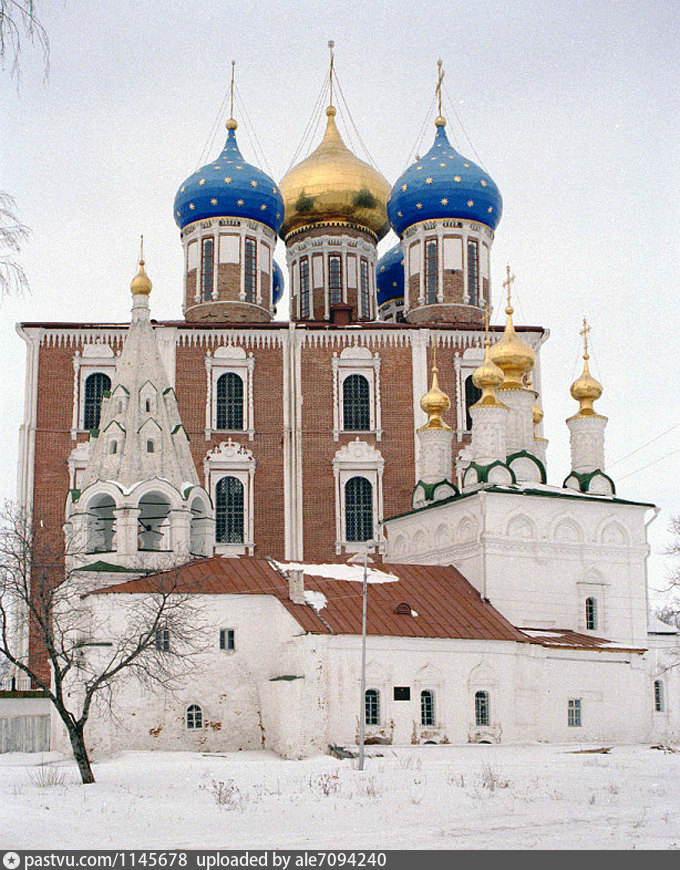 Картинка купола Успенского собора Рязань