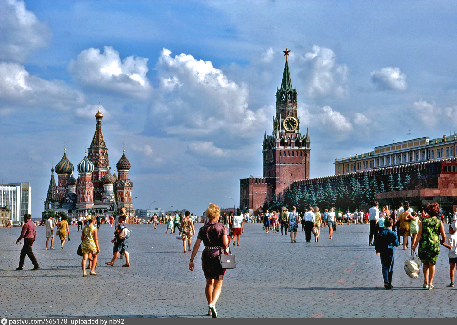 Москва красная площадь 1970