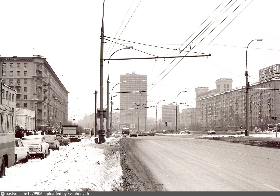 Ленинградский проспект москва старые