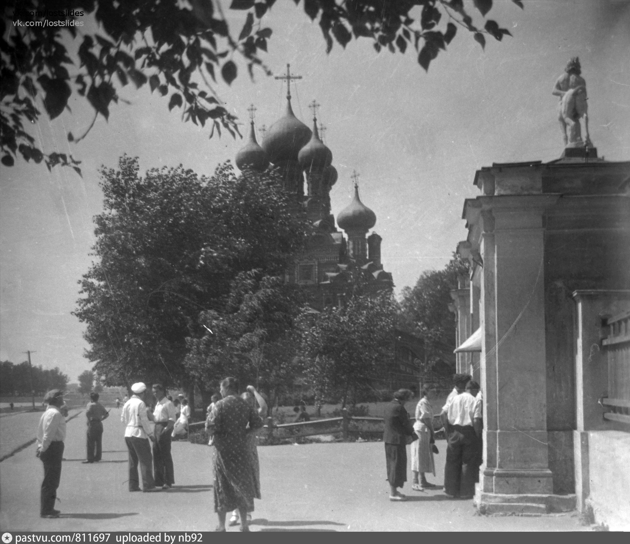 Останкинский пруд храм Троицы