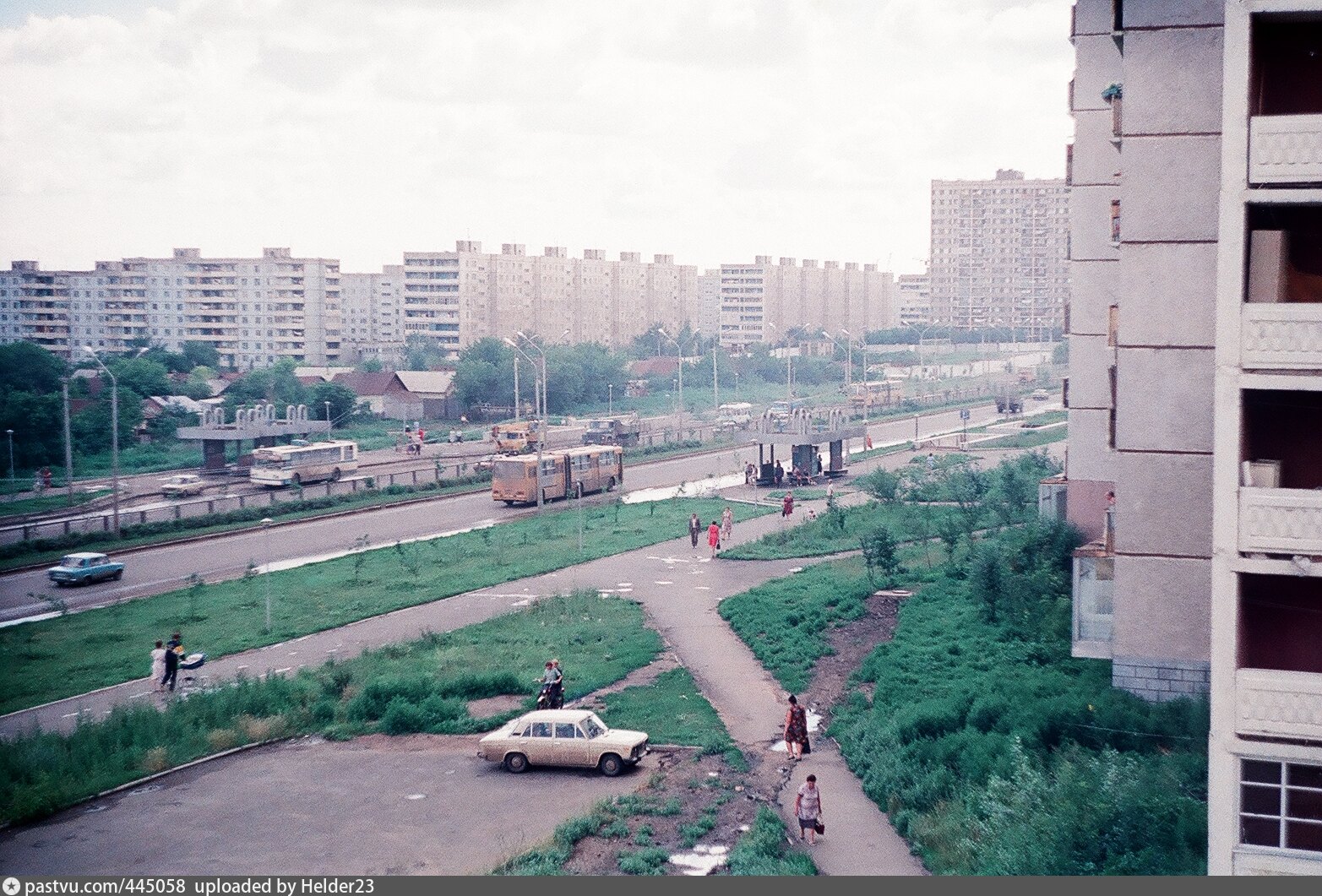 Улица Чкалова Оренбург 1980