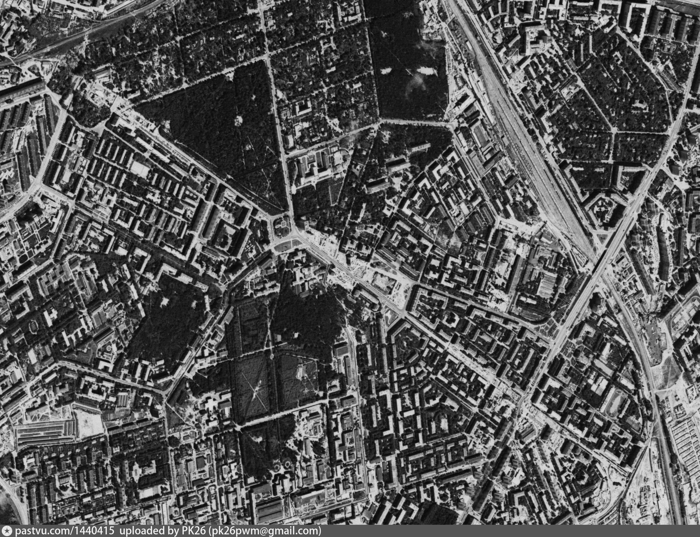 Карта москвы 1952 год