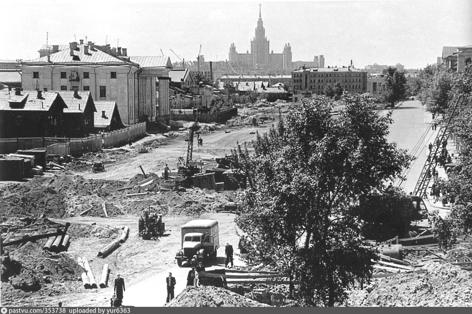 Комсомольский проспект 1950