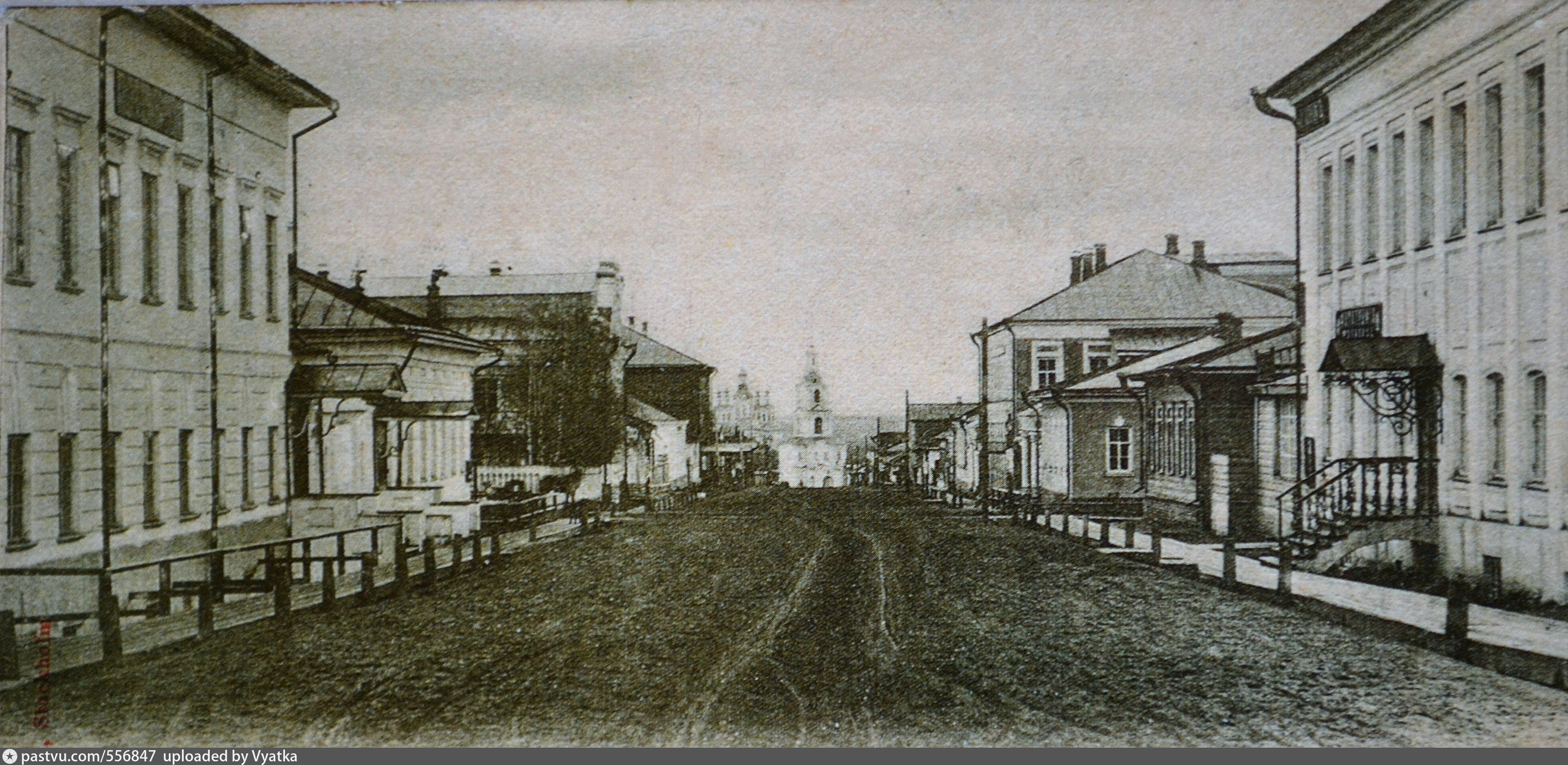 Вятка. Спасская улица 1900– 1902,